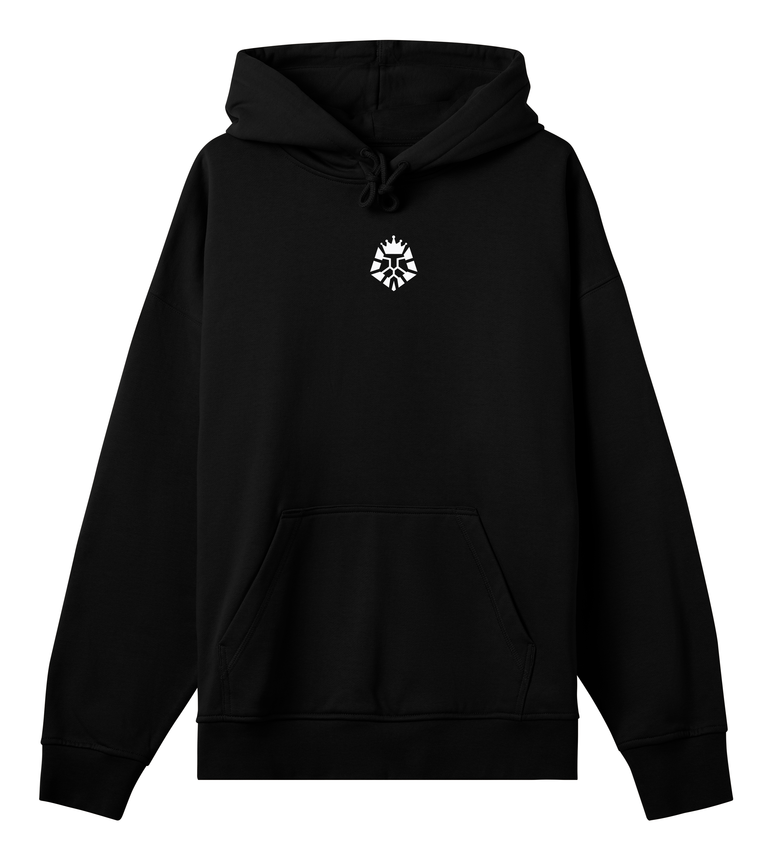 LEO Black Oversized Hoodie - Rock Lee.