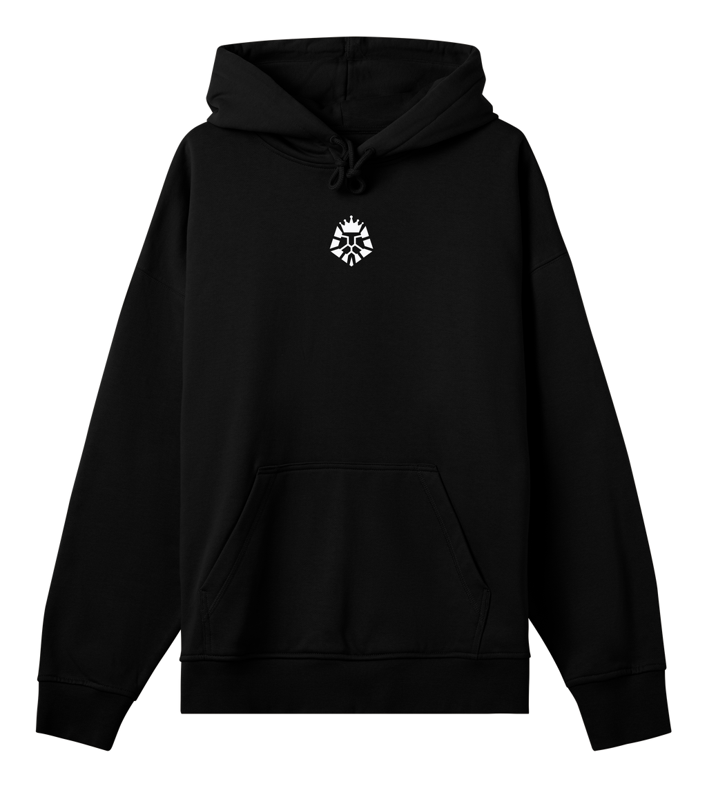 LEO Black Oversized Hoodie - Law.